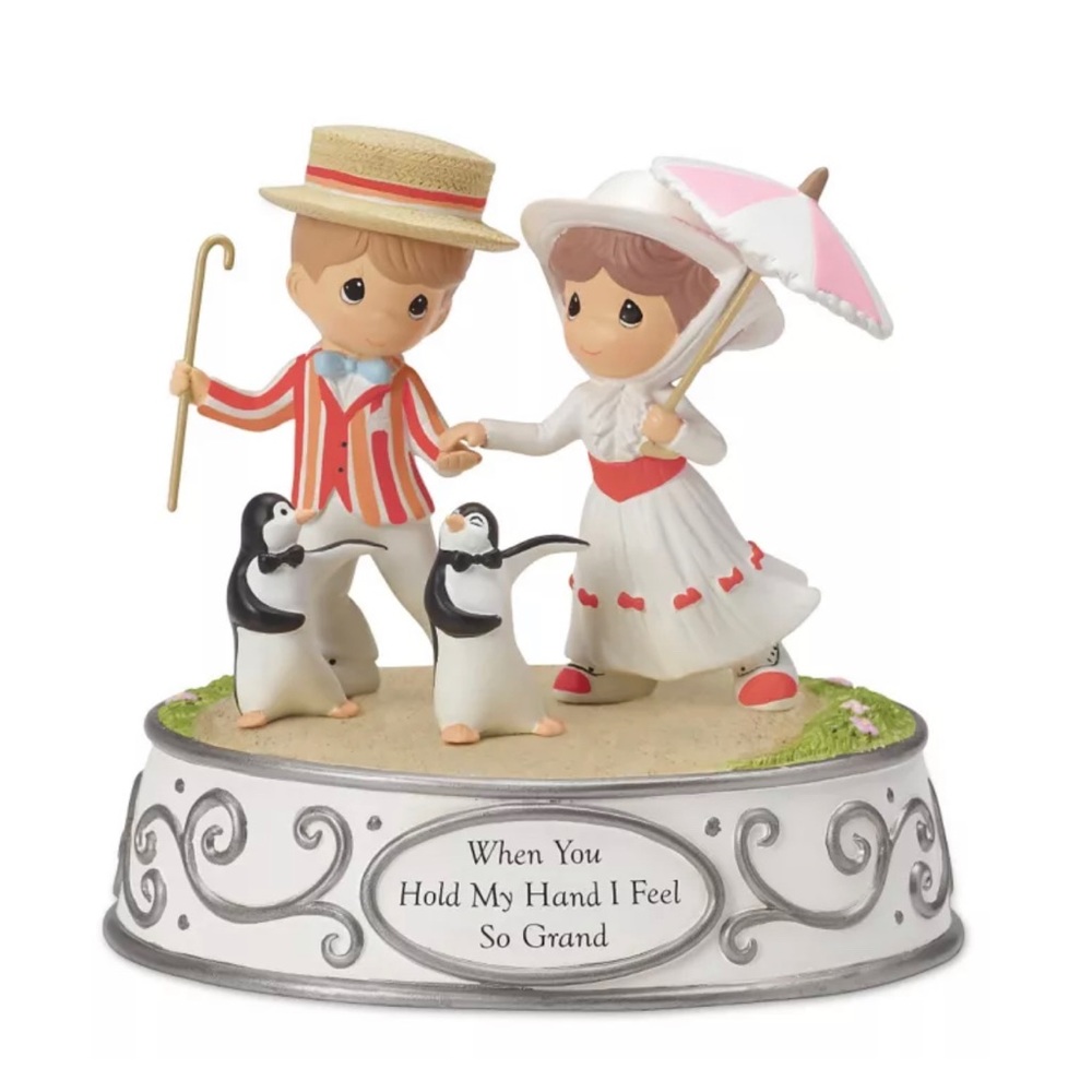 NIB - Precious Moments Disney “When You Hold My Hand I So Feel Grand" Music Box
